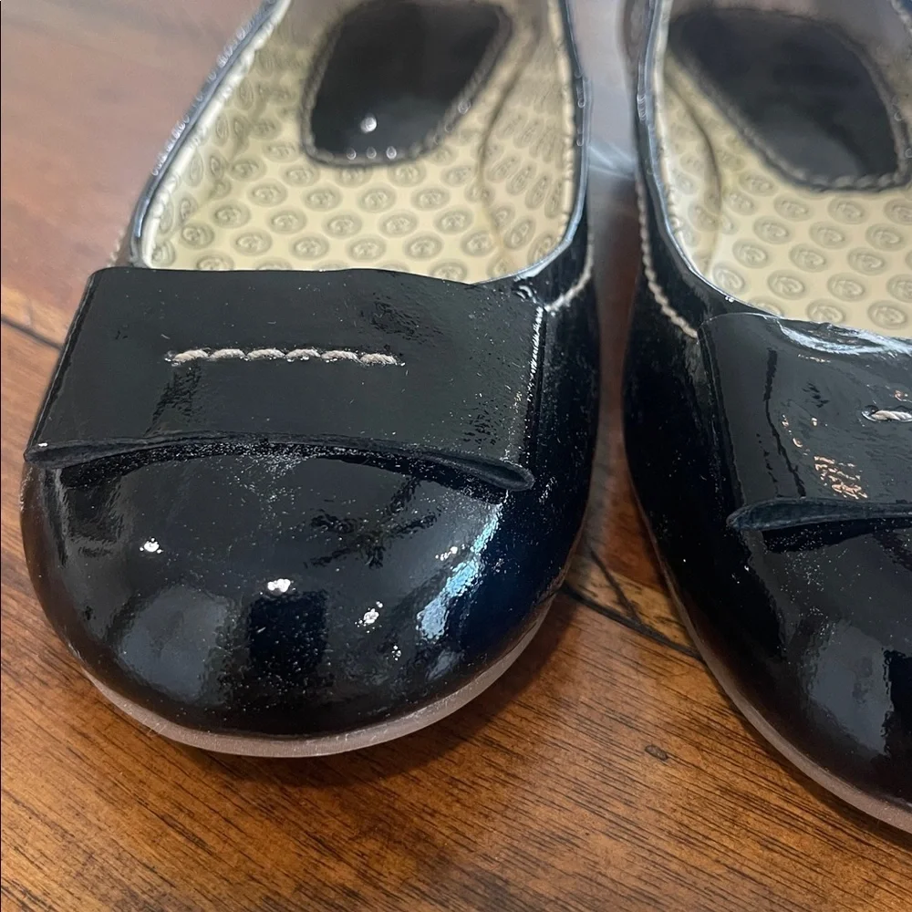 Martin  + Osa black patent leather ballet flats size 6
